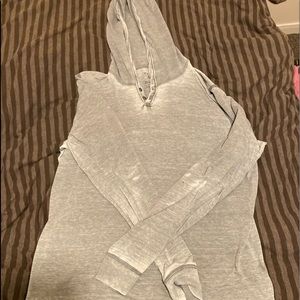 Mens light weight pullover hoodie shirt